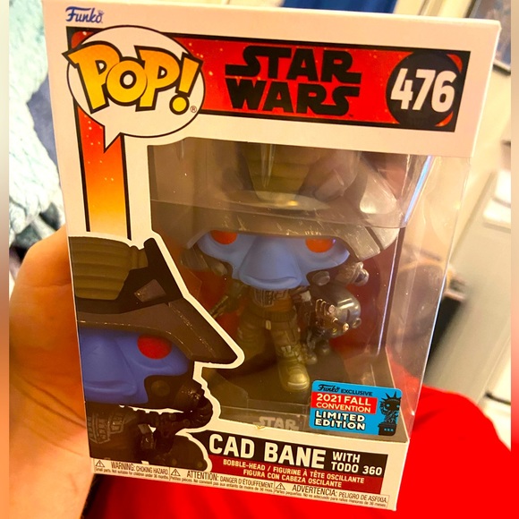 Cad Bane with ToDo Star Wars Bad Batch Funko Pop NM - Picture 1 of 4